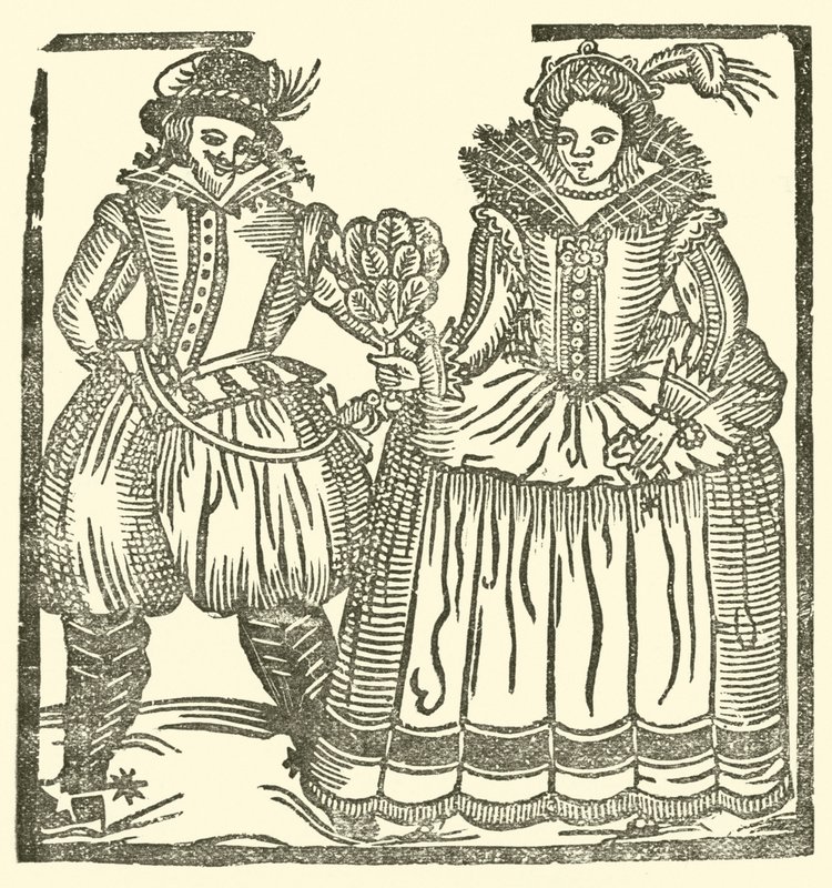 Illustrazione per The Roxburghe Ballads da (after) English School