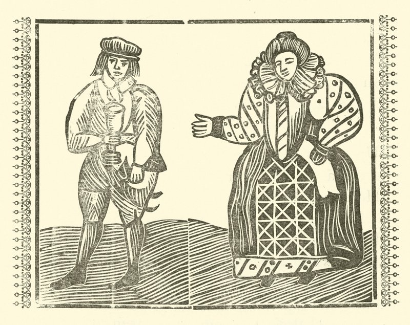 Illustrazione per The Roxburghe Ballads da (after) English School