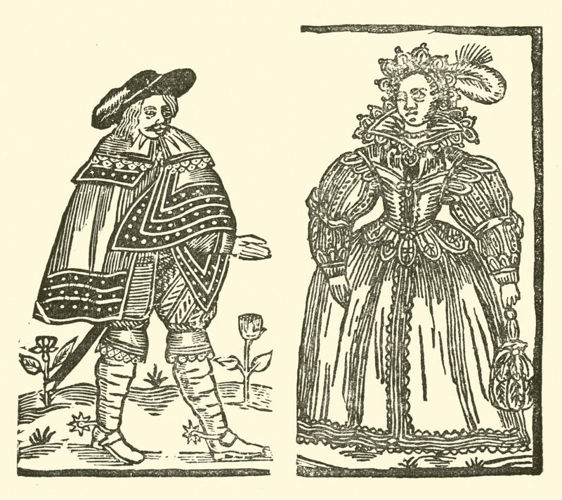 Illustrazione per The Roxburghe Ballads da (after) English School