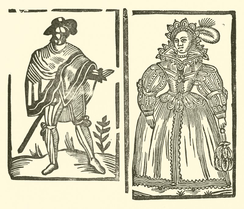 Illustrazione per The Roxburghe Ballads da (after) English School