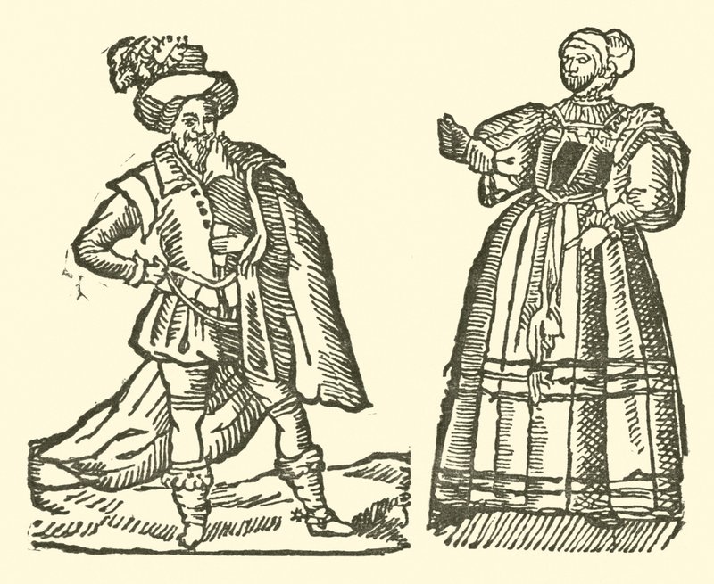 Illustrazione per The Roxburghe Ballads da (after) English School