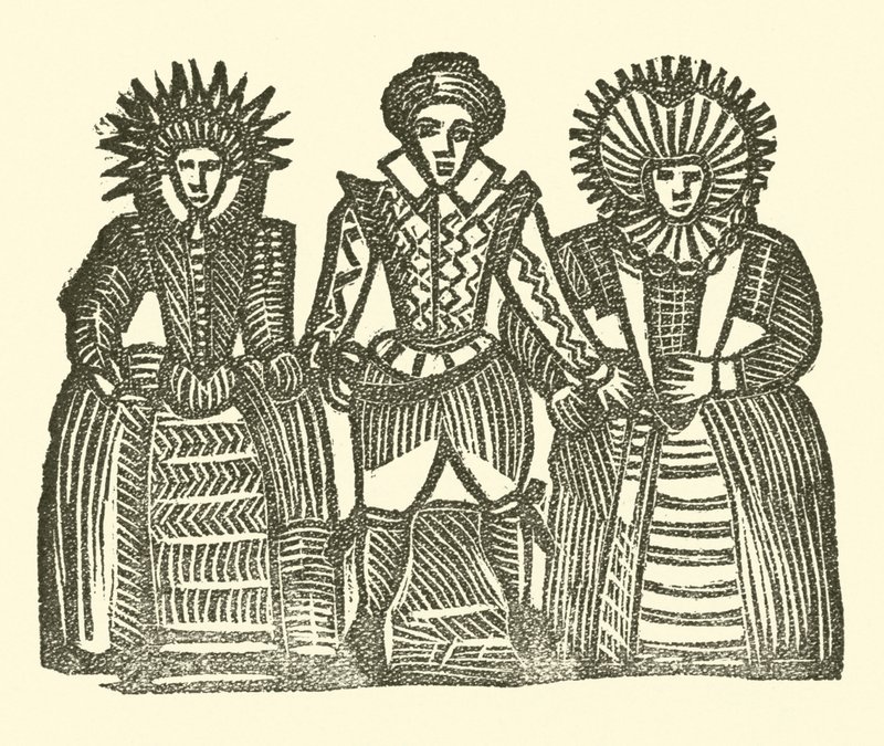 Illustrazione per The Roxburghe Ballads da (after) English School