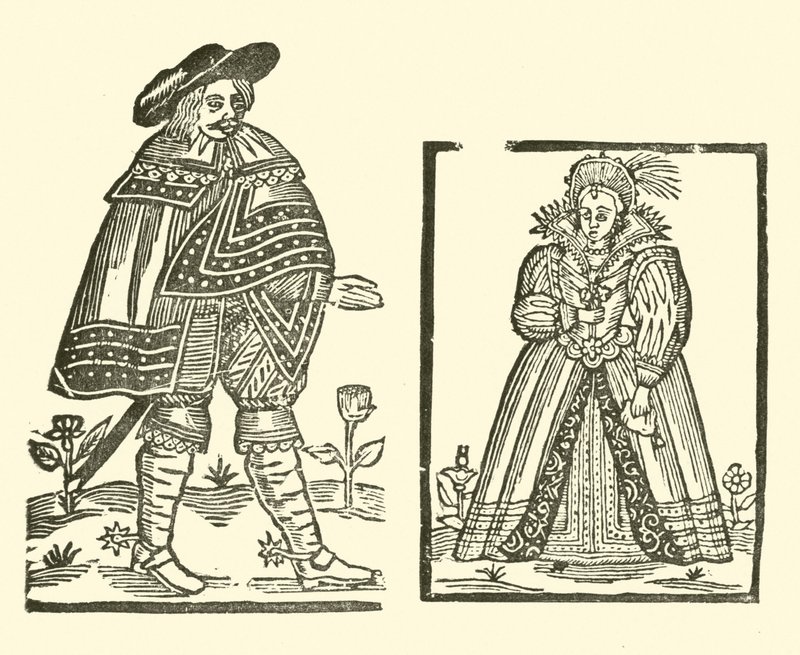 Illustrazione per The Roxburghe Ballads da (after) English School