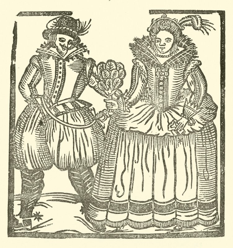 Illustrazione per The Roxburghe Ballads da (after) English School