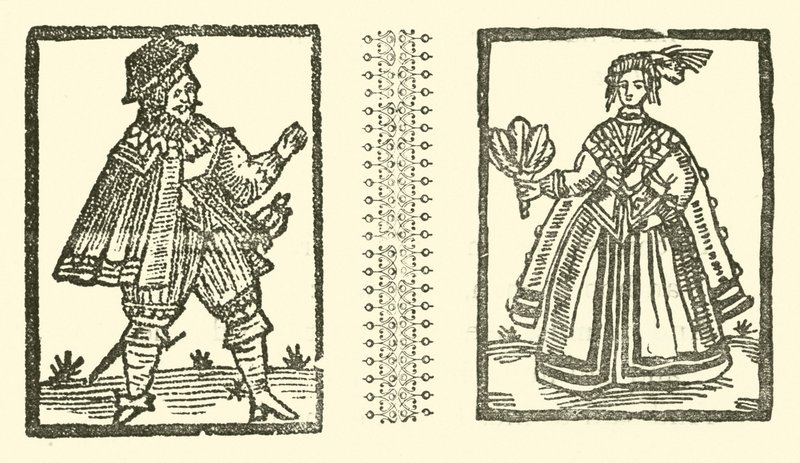 Illustrazione per The Roxburghe Ballads da (after) English School