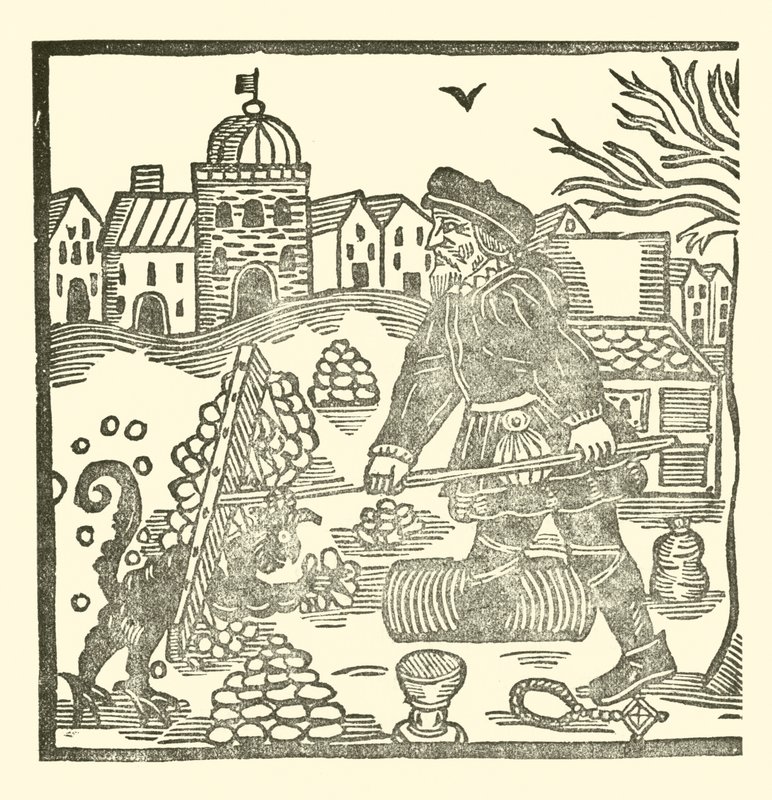 Illustrazione per The Roxburghe Ballads da (after) English School