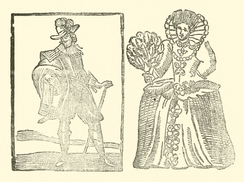 Illustrazione per The Roxburghe Ballads da (after) English School