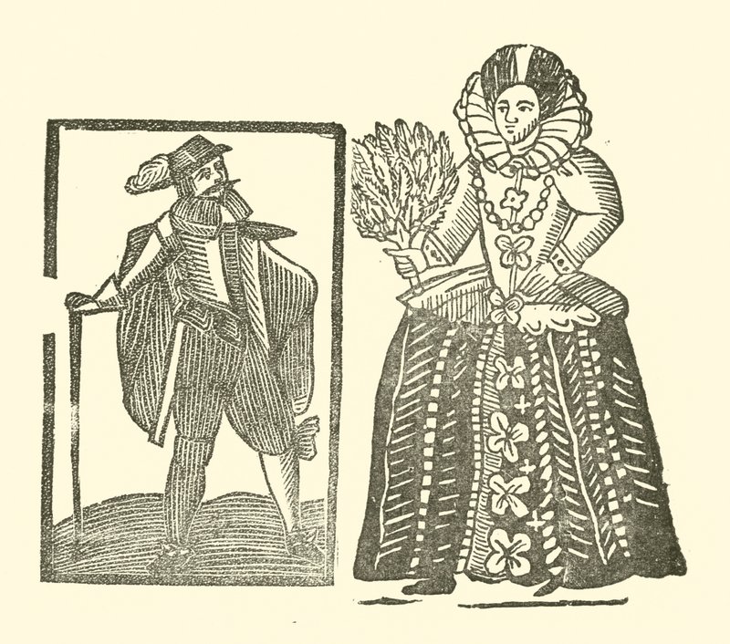 Illustrazione per The Roxburghe Ballads da (after) English School