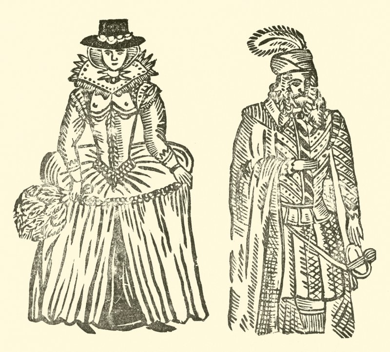 Illustrazione per The Roxburghe Ballads da (after) English School