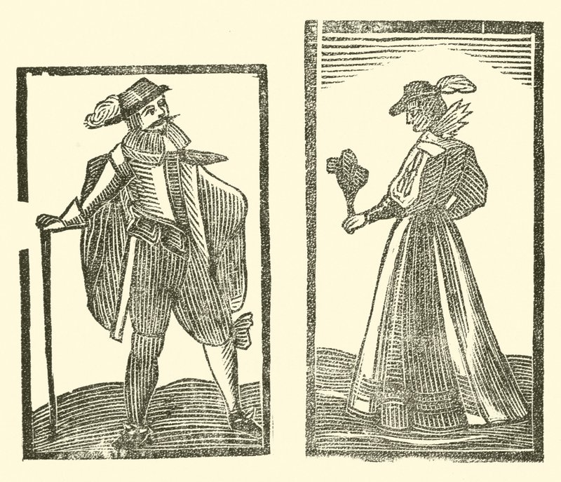 Illustrazione per The Roxburghe Ballads da (after) English School