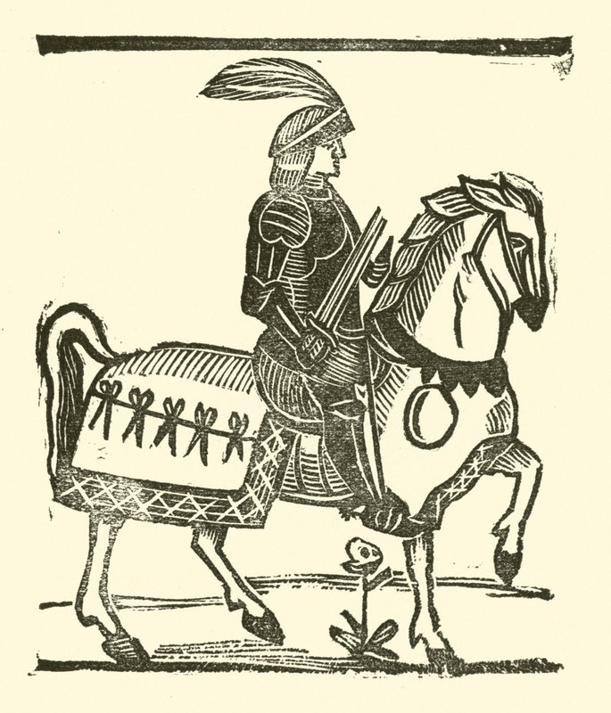 Illustrazione per The Roxburghe Ballads da (after) English School