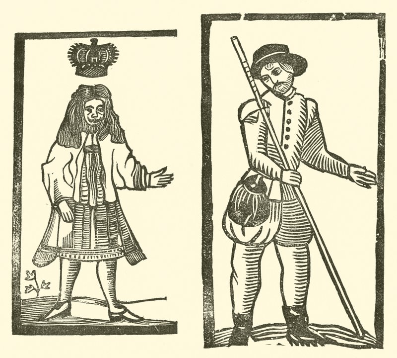 Illustrazione per The Roxburghe Ballads da (after) English School