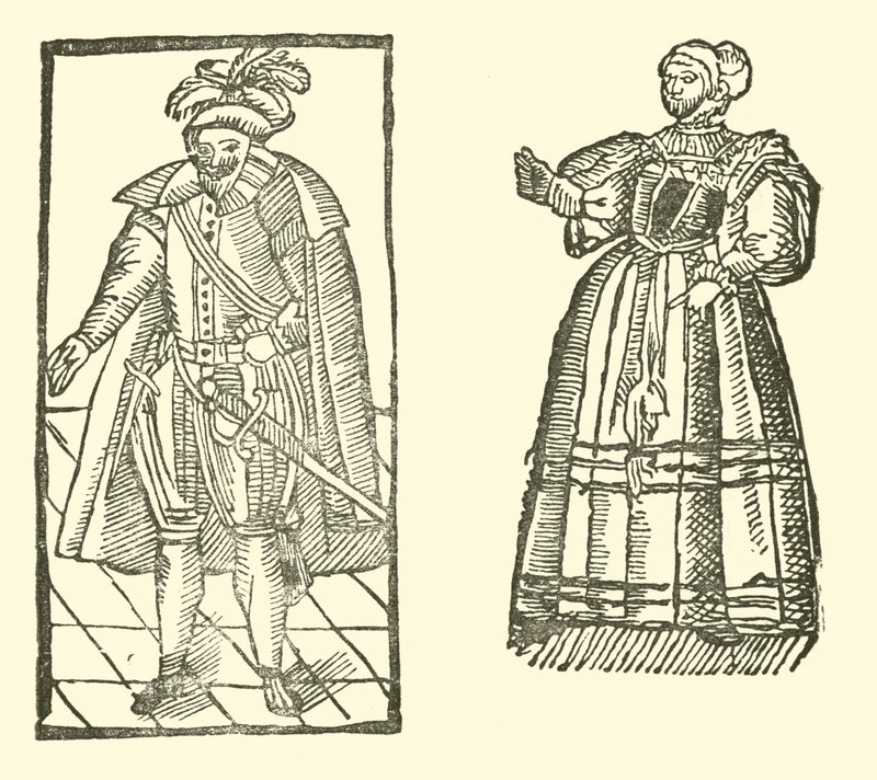 Illustrazione per The Roxburghe Ballads da (after) English School