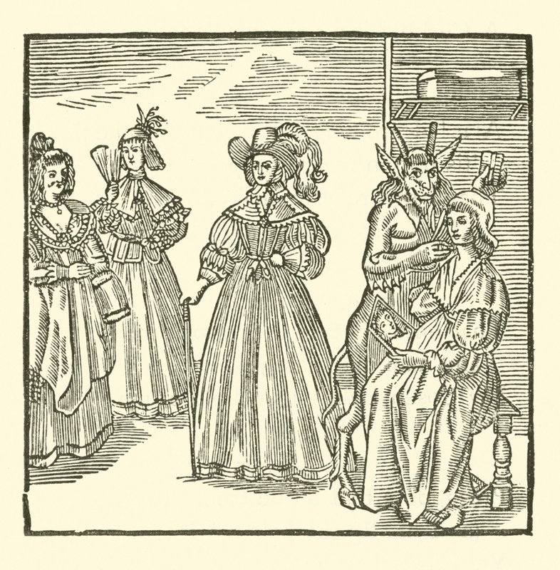 Illustrazione per The Roxburghe Ballads da (after) English School