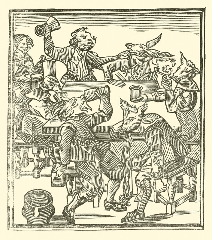 Illustrazione per The Roxburghe Ballads da (after) English School