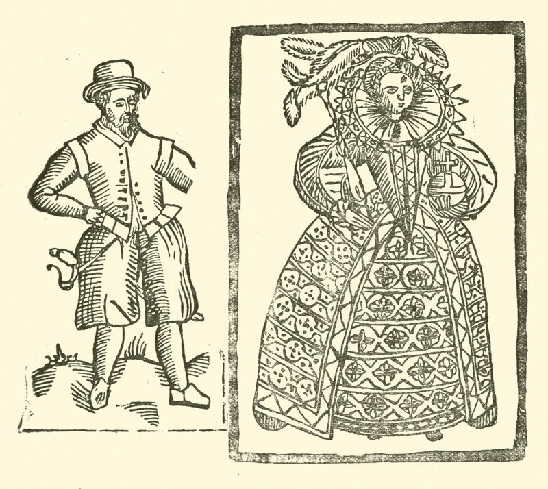 Illustrazione per The Roxburghe Ballads da (after) English School
