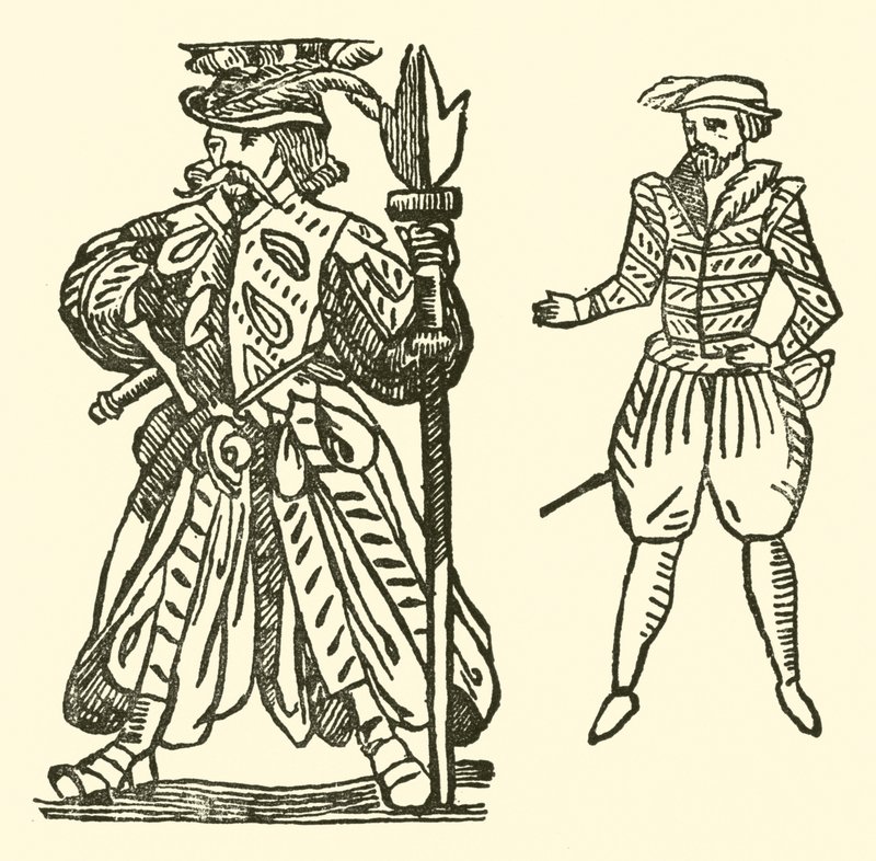 Illustrazione per The Roxburghe Ballads da (after) English School