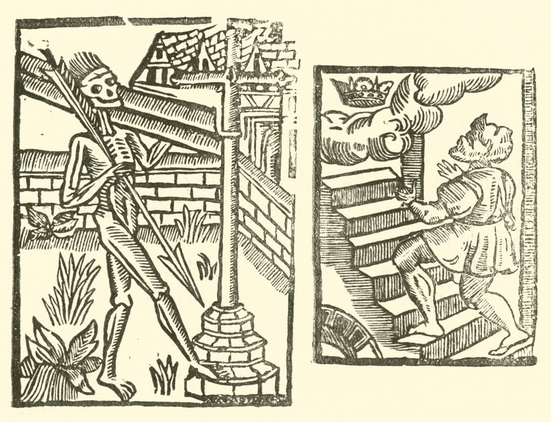Illustrazione per The Roxburghe Ballads da (after) English School