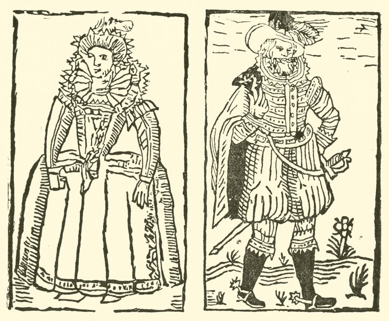 Illustrazione per The Roxburghe Ballads da (after) English School