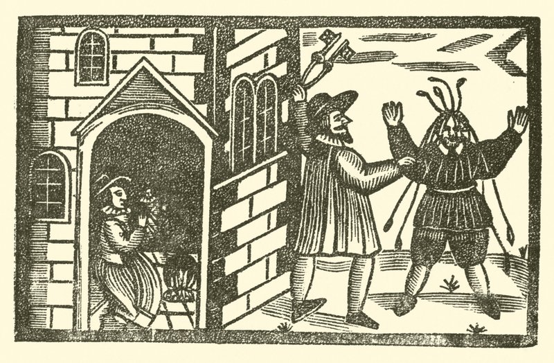 Illustrazione per The Roxburghe Ballads da (after) English School