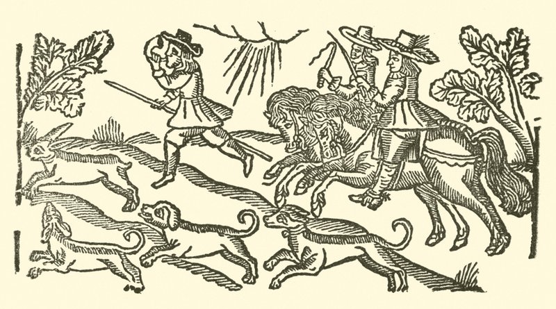 Illustrazione per The Roxburghe Ballads da (after) English School