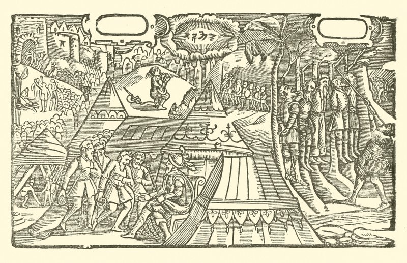 Illustrazione per The Roxburghe Ballads da (after) English School