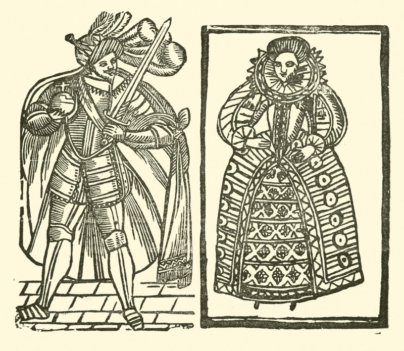 Illustrazione per The Roxburghe Ballads da (after) English School