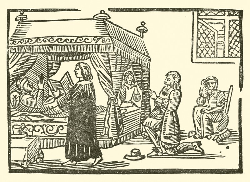 Illustrazione per The Roxburghe Ballads da (after) English School