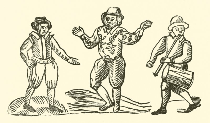 Illustrazione per The Roxburghe Ballads da (after) English School