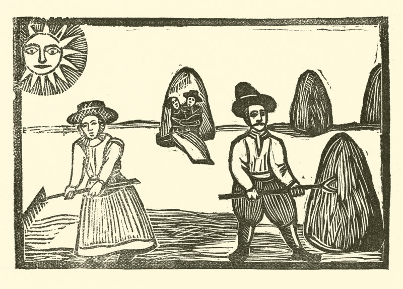 Illustrazione per The Roxburghe Ballads da (after) English School