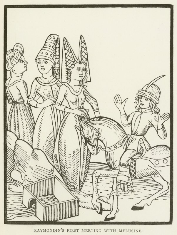 Il primo incontro di Raymondin con Melusine da (after) English School