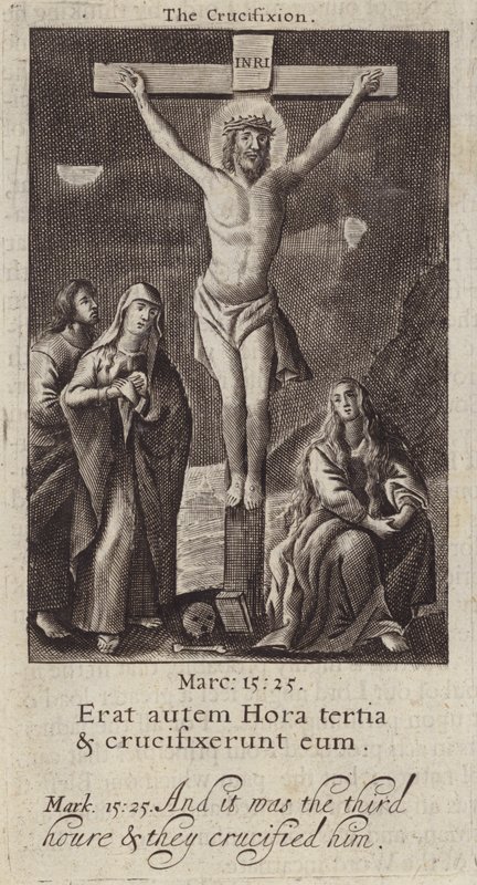La Crocifissione di Gesù Cristo da (after) English School