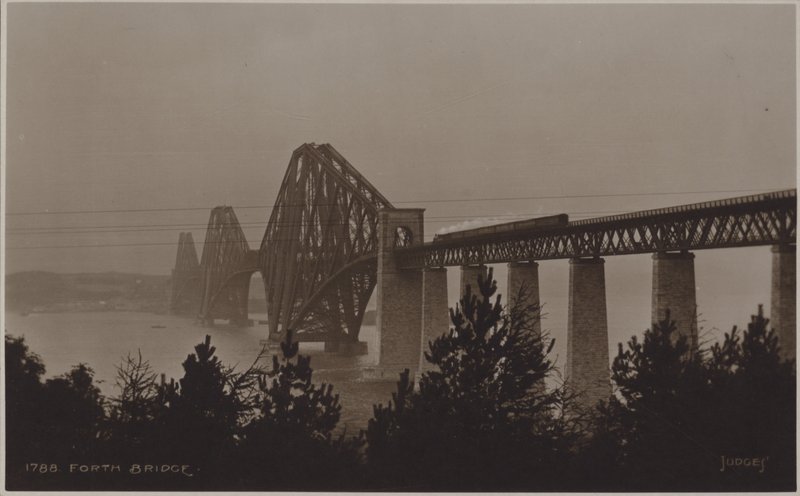 Ponte di Forth (foto in b/n) da (after) English photographer