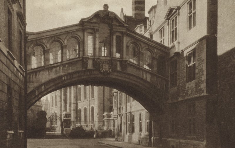 Hertford College, Il Ponte da (after) English photographer