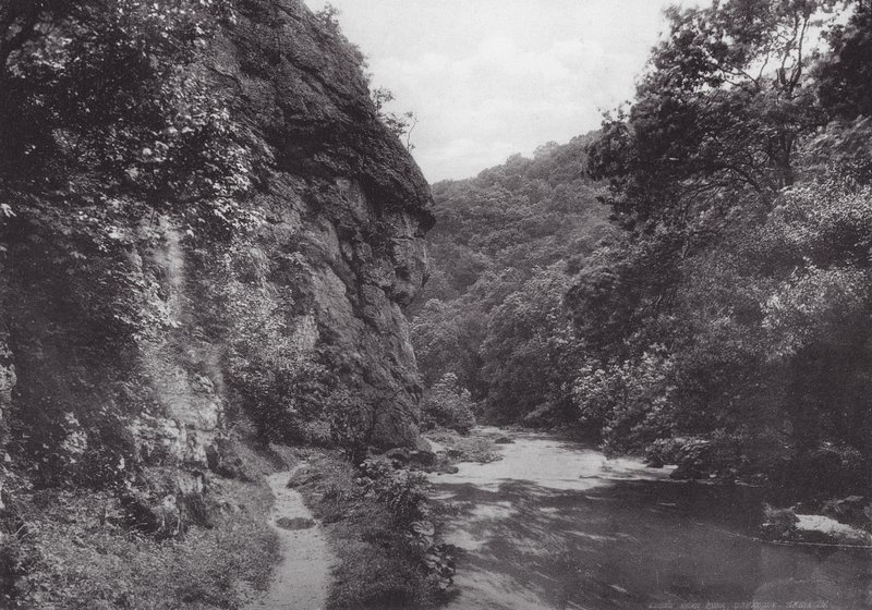 Roccia della Testa del Leone, Dovedale da (after) English photographer