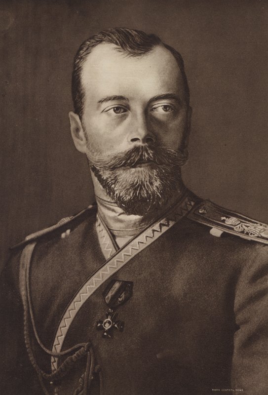 Nicola II, Zar di Russia da (after) English photographer