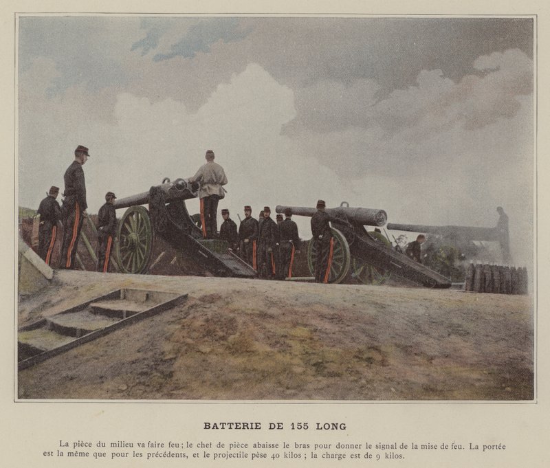 Batteria da 155 lunga da (after) French Photographer