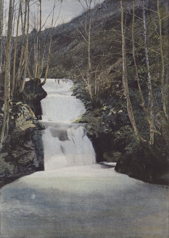 Cascata del Benet, vicino a Murat da (after) French Photographer