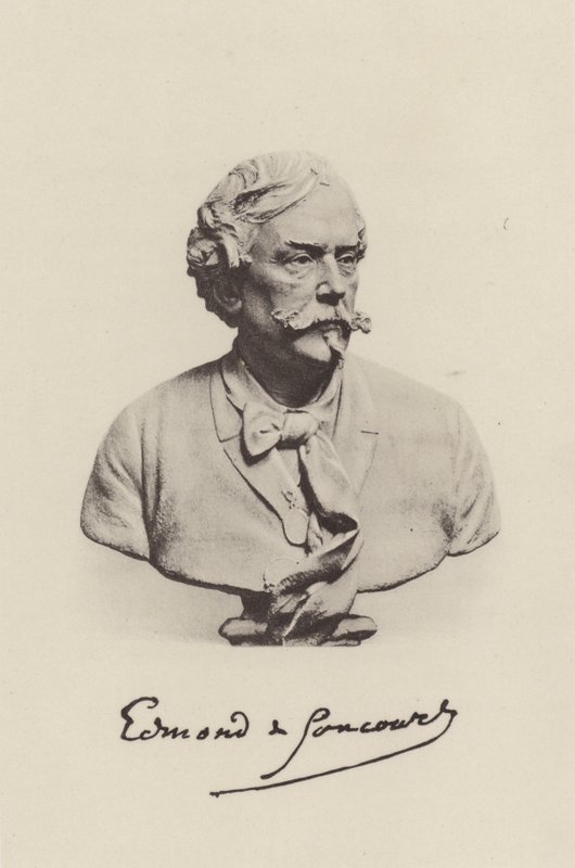 Edmond de Goncourt, romanziere francese (foto in b/n) da (after) French Photographer