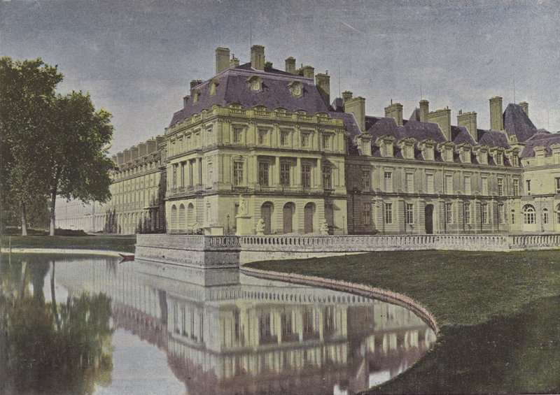Fontainebleau, Cour de la Fontaine da (after) French Photographer