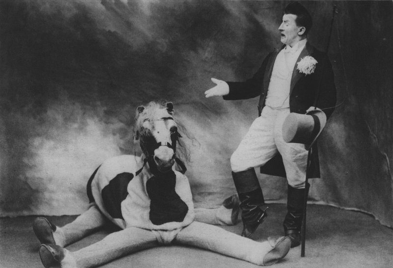Footit e il suo cavallo da (after) French Photographer