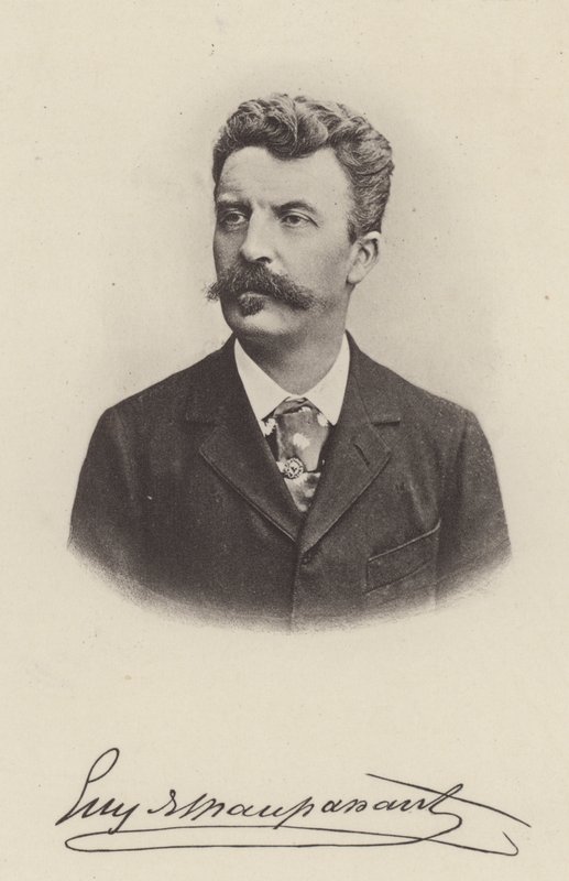 Guy de Maupassant, scrittore di racconti e romanziere francese da (after) French Photographer
