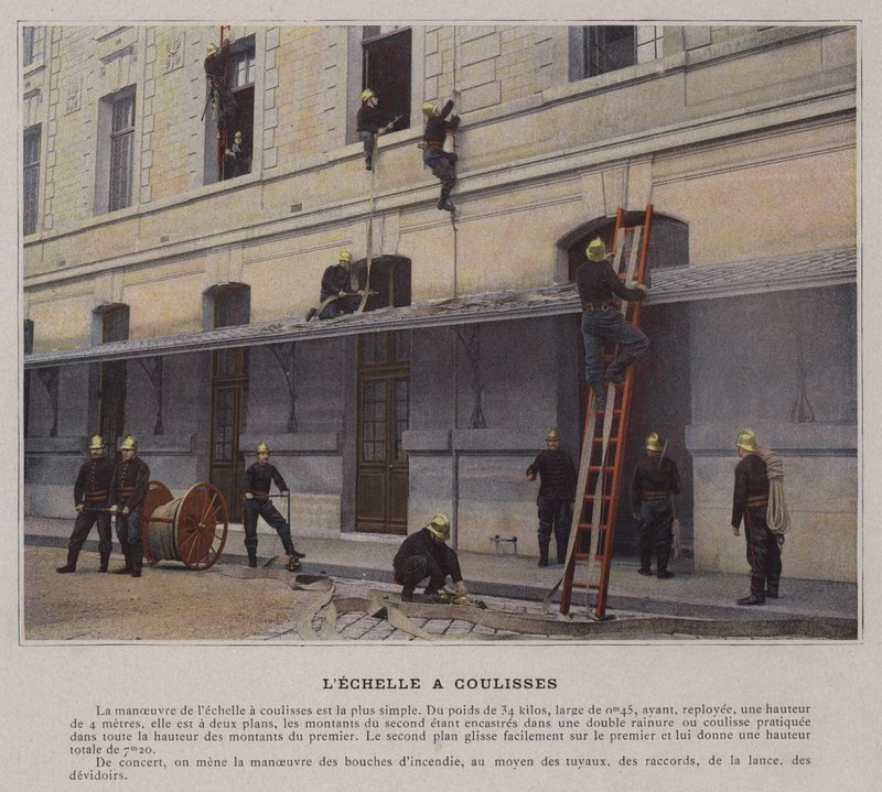 La scala a pioli da (after) French Photographer