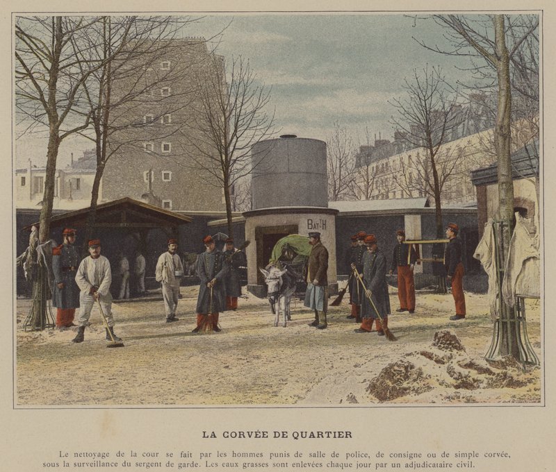 La Corvee de Quartier da (after) French Photographer