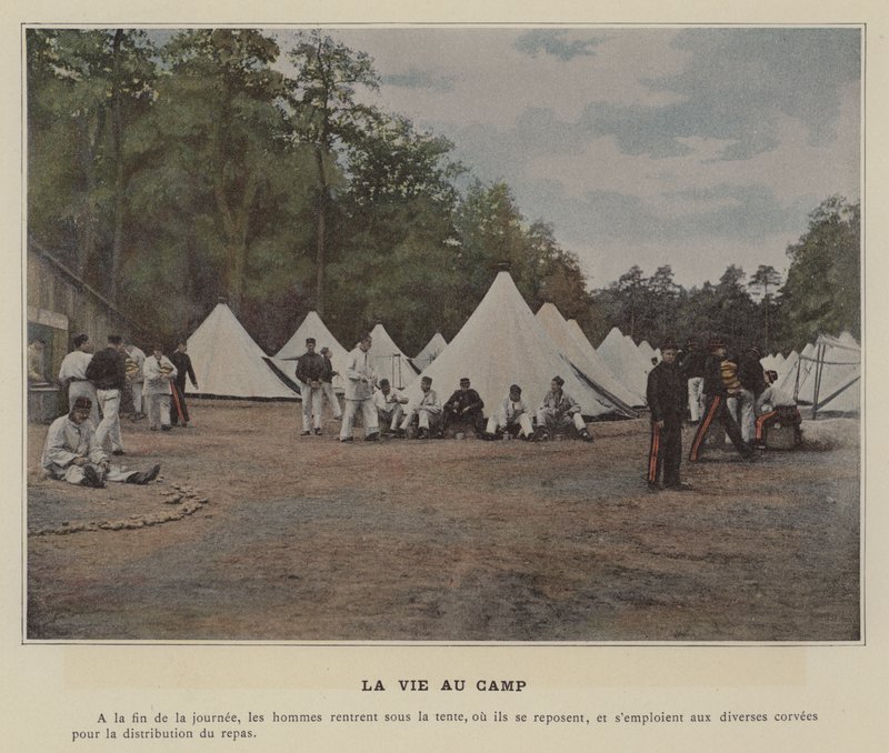 La vita al campo da (after) French Photographer