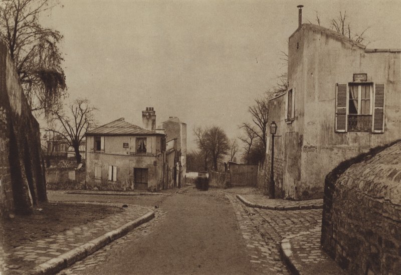 La rue Cortot e la rue de l