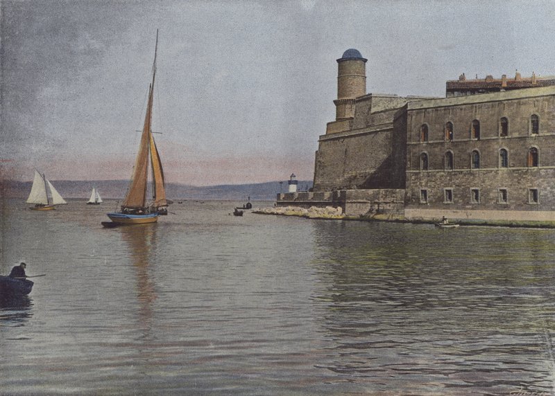 Marsiglia, Fort Saint-Jean da (after) French Photographer
