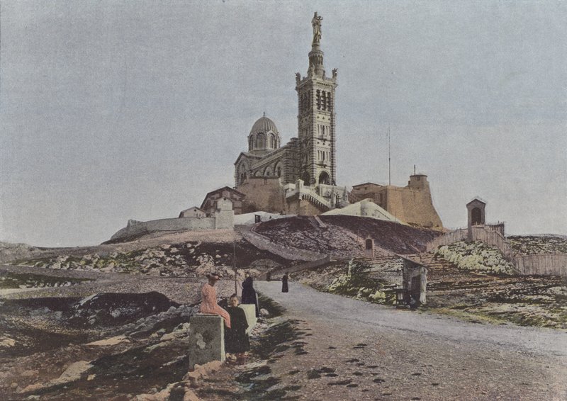 Marsiglia, Notre-Dame de la Garde da (after) French Photographer