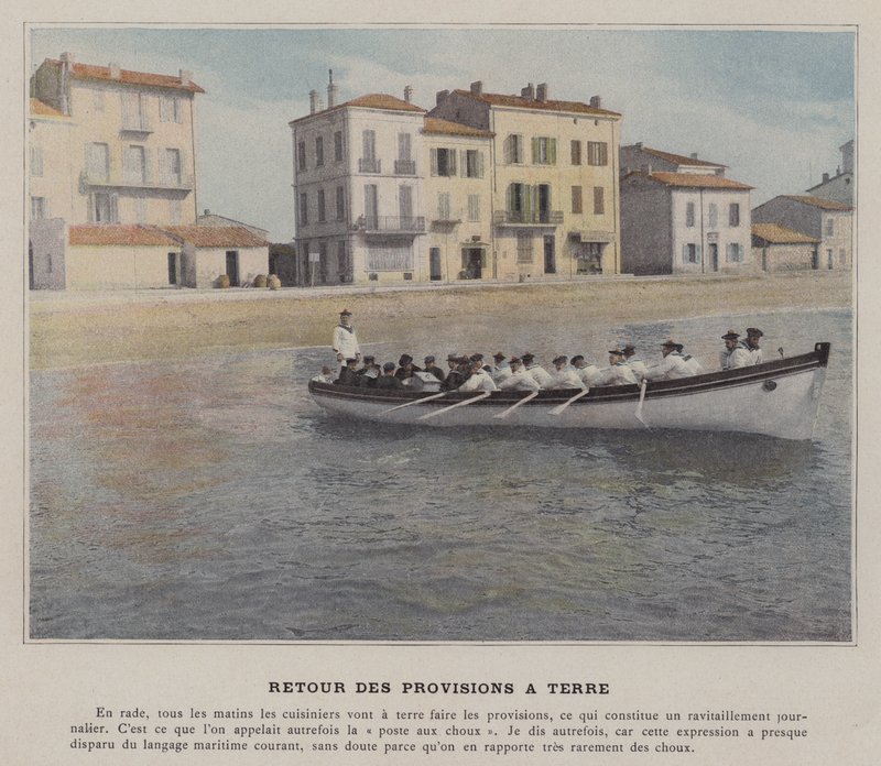 Ritorno delle provviste a terra da (after) French Photographer