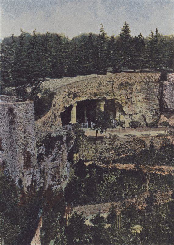 Roc-Amadour, Crypte de Saint-Amadour (foto colorata) da (after) French Photographer
